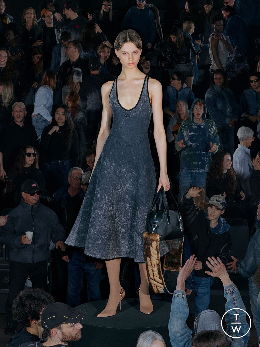 Fashion Week Milan Resort 2026 look 1 from the DIESEL collection womenswear