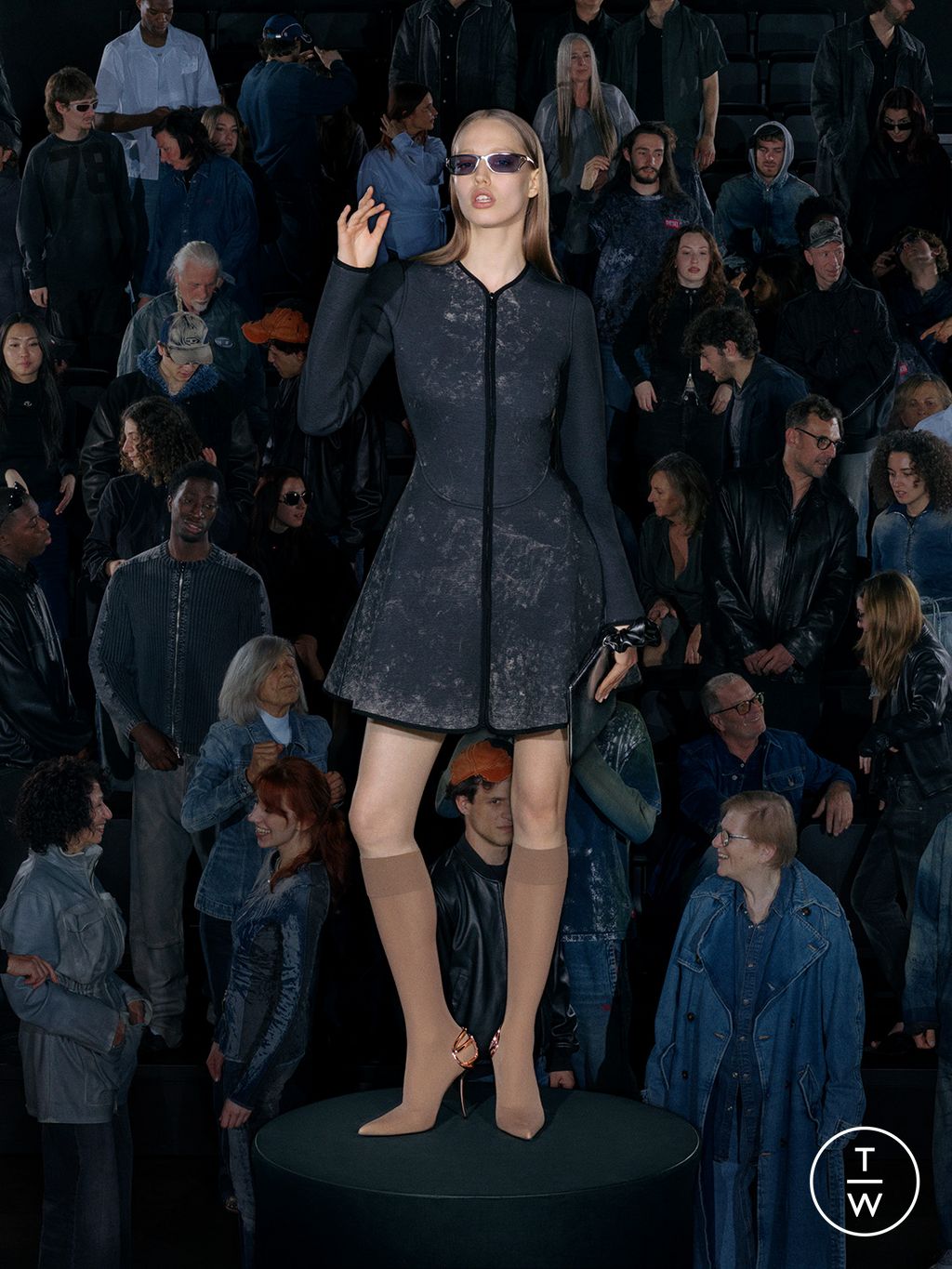 Fashion Week Milan Resort 2026 look 5 from the DIESEL collection womenswear