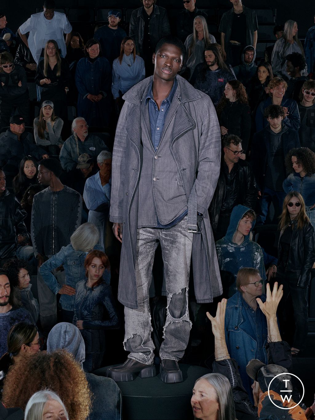 Fashion Week Milan Resort 2026 look 6 from the DIESEL collection womenswear