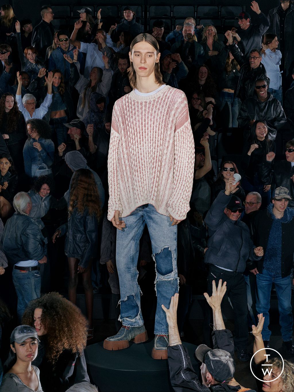 Fashion Week Milan Resort 2026 look 21 from the DIESEL collection womenswear