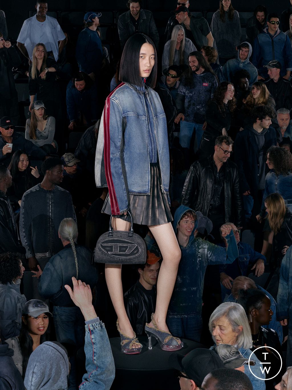 Fashion Week Milan Resort 2026 look 22 from the DIESEL collection womenswear