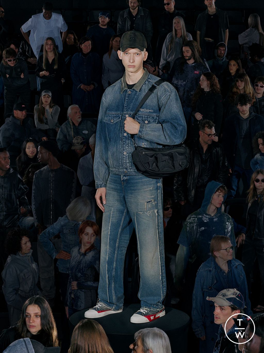 Fashion Week Milan Resort 2026 look 24 from the DIESEL collection womenswear