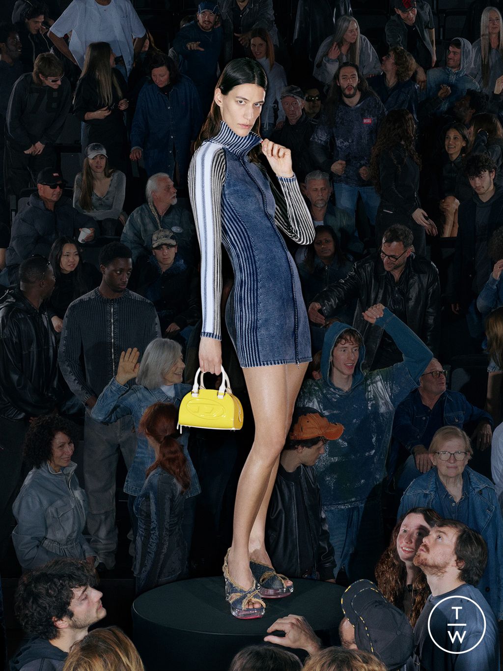 Fashion Week Milan Resort 2026 look 25 de la collection DIESEL womenswear