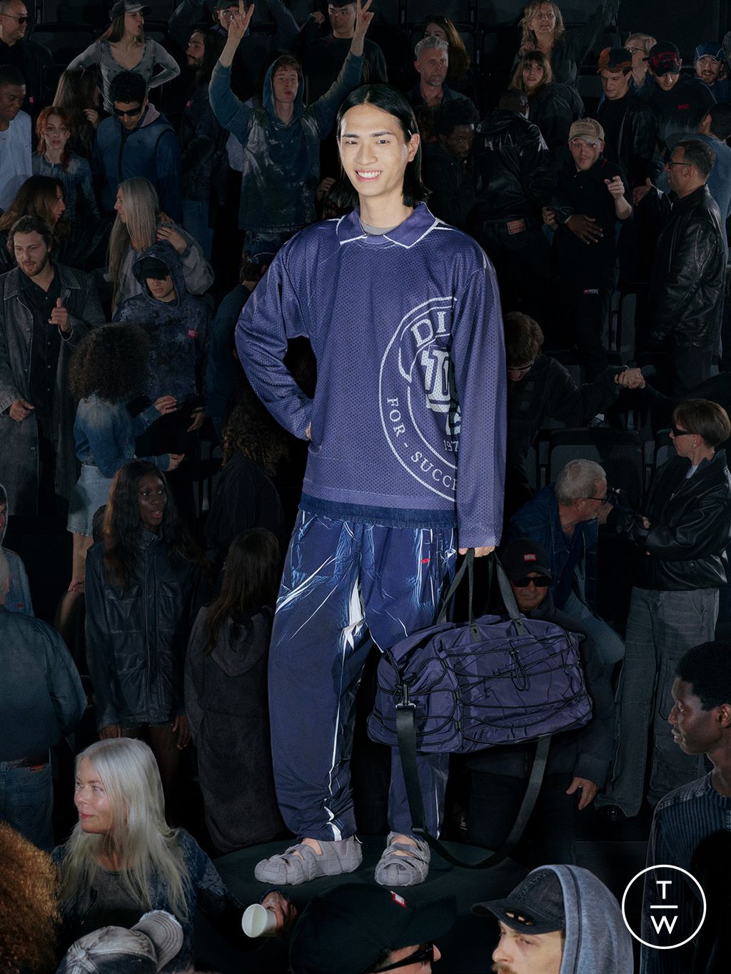 Fashion Week Milan Resort 2026 look 28 from the DIESEL collection womenswear