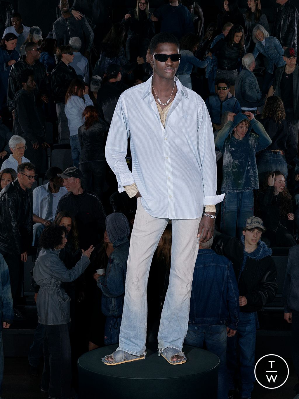 Fashion Week Milan Resort 2026 look 33 from the DIESEL collection womenswear