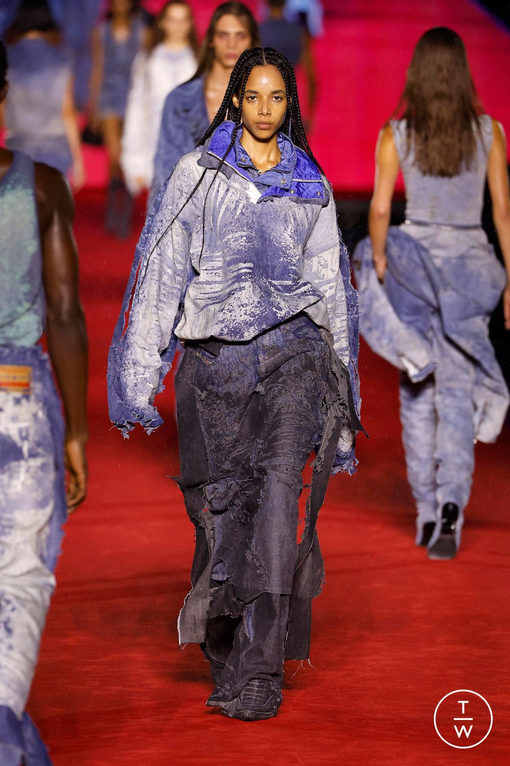 Fashion Week Milan Spring/Summer 2024 look 16 from the DIESEL collection womenswear