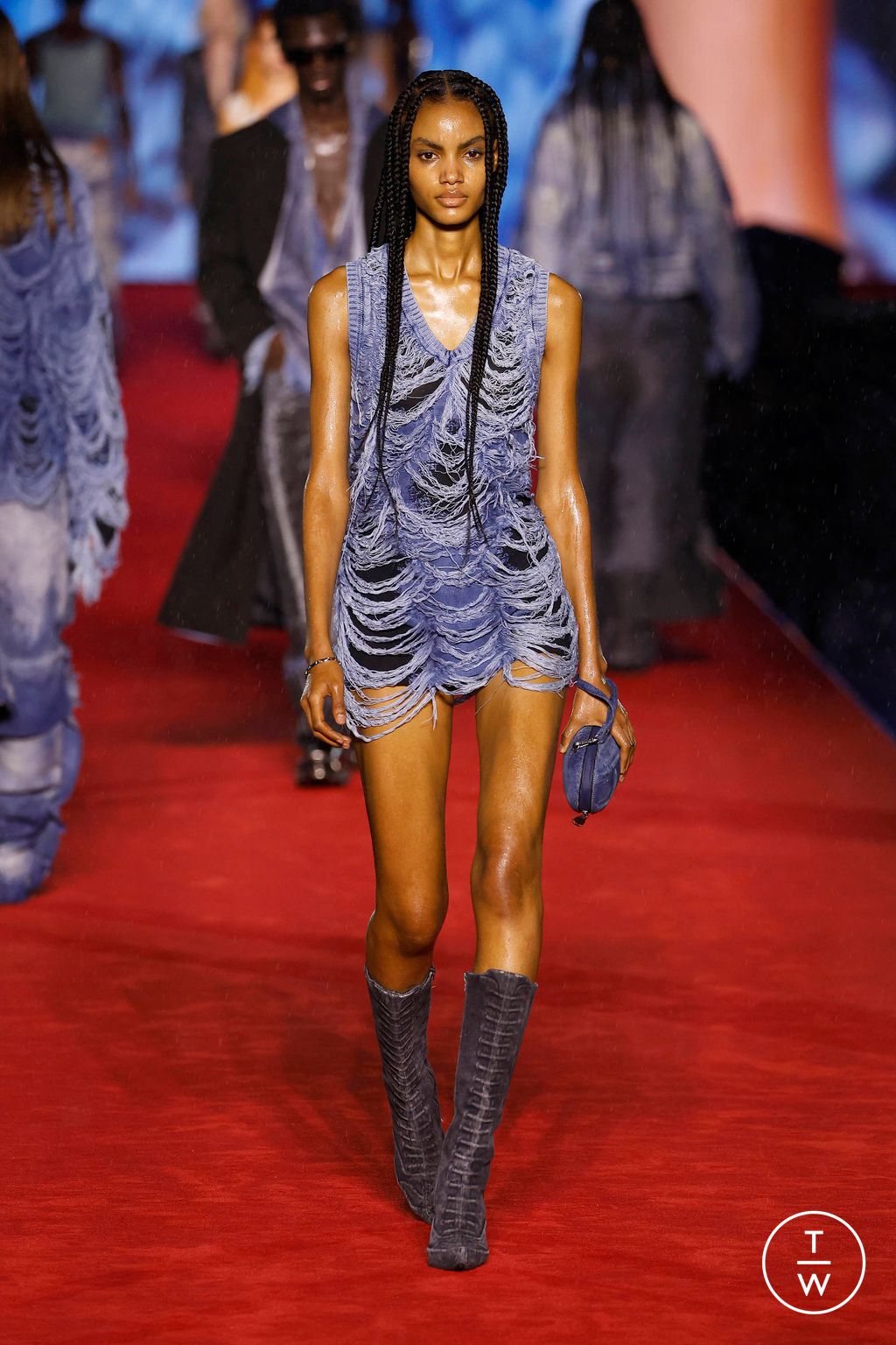 Fashion Week Milan Spring/Summer 2024 look 19 from the DIESEL collection womenswear