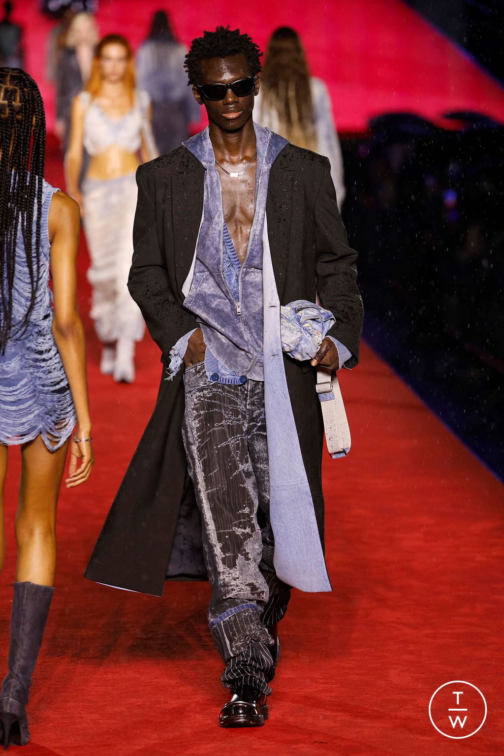 Fashion Week Milan Spring/Summer 2024 look 20 from the DIESEL collection 女装