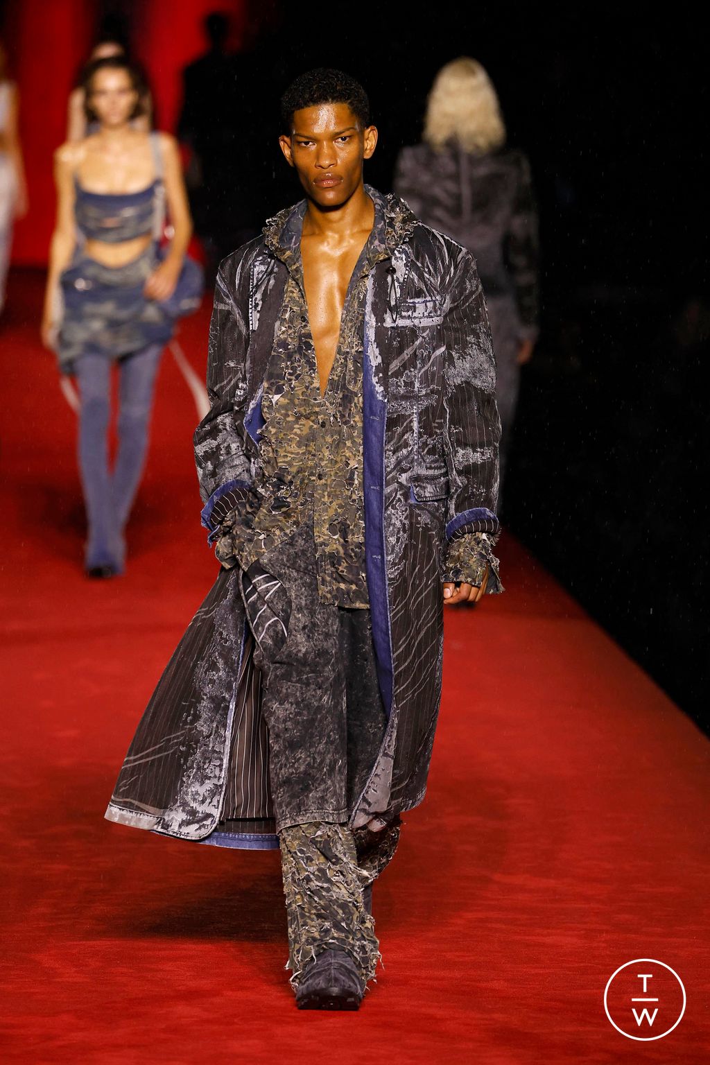 Fashion Week Milan Spring/Summer 2024 look 25 from the DIESEL collection womenswear