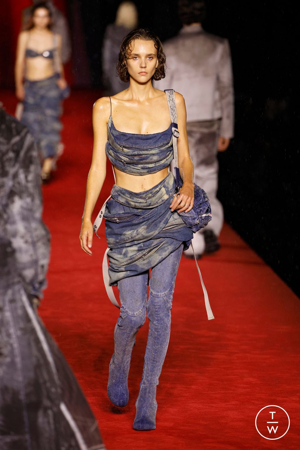 Fashion Week Milan Spring/Summer 2024 look 26 from the DIESEL collection 女装