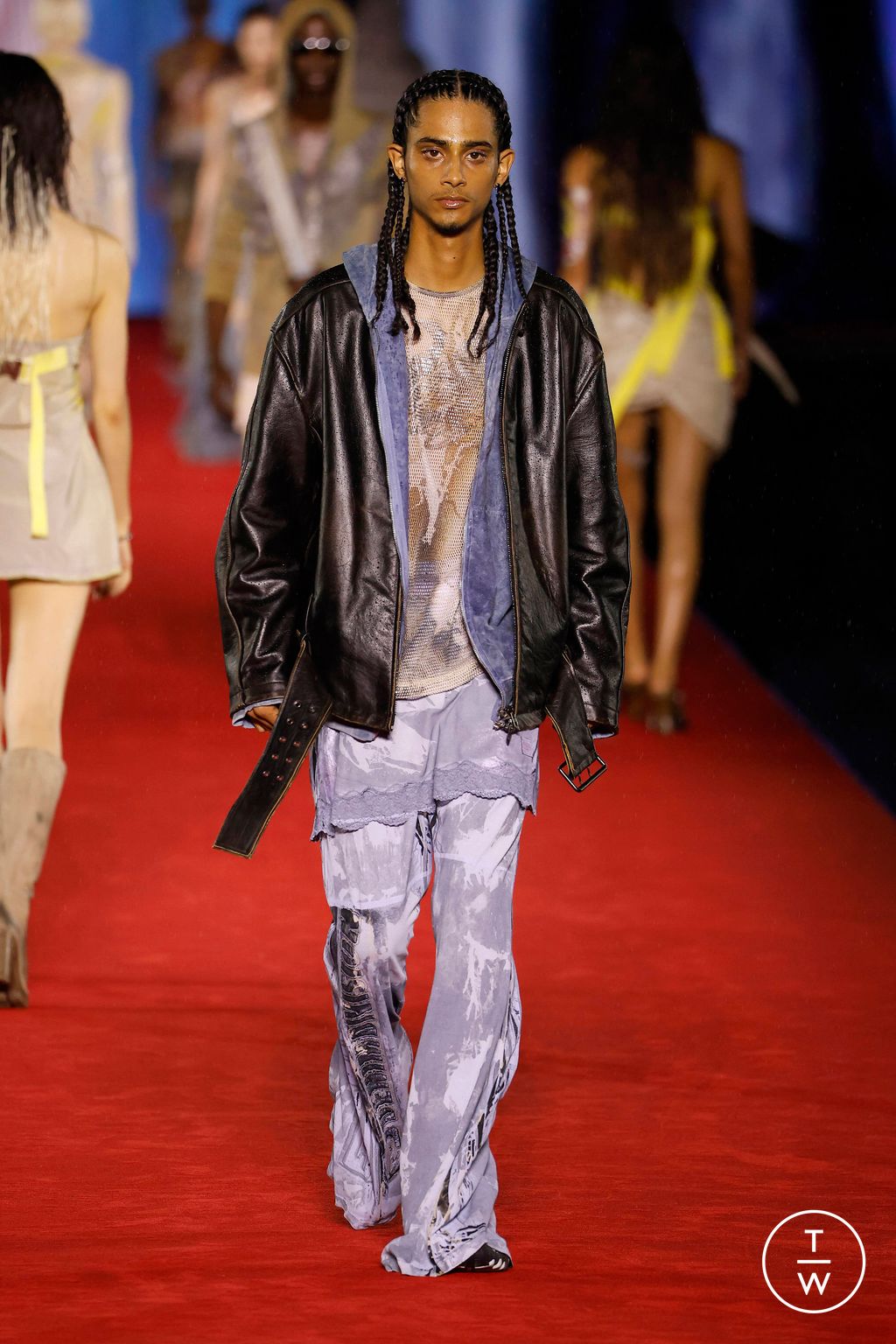 Fashion Week Milan Spring/Summer 2024 look 33 from the DIESEL collection womenswear