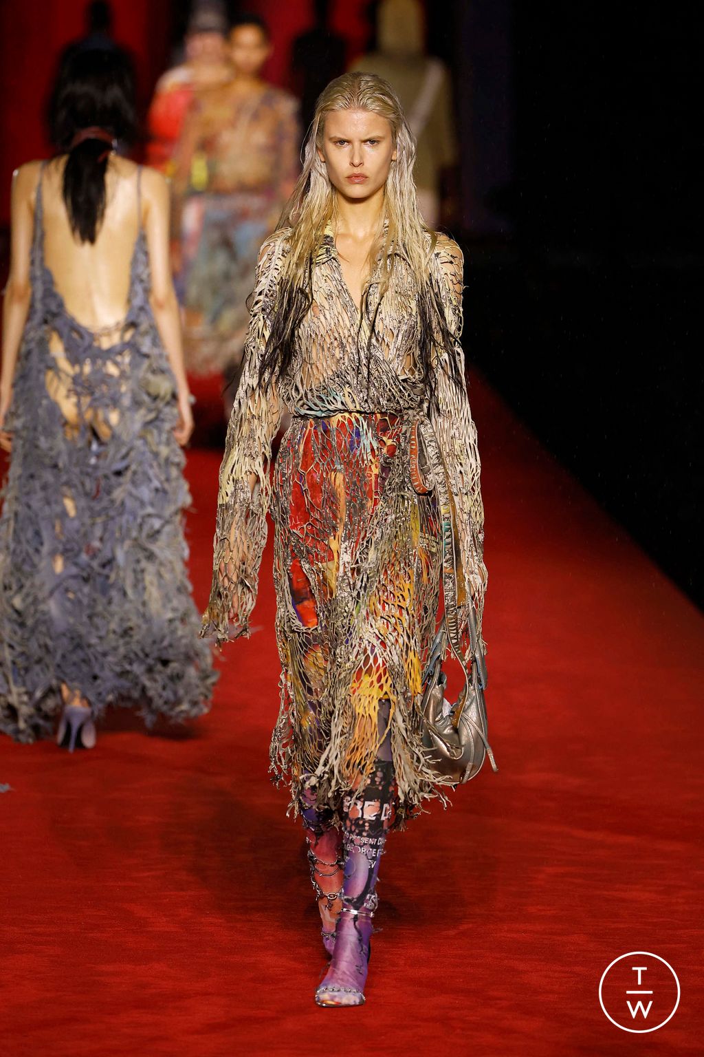 Fashion Week Milan Spring/Summer 2024 look 37 from the DIESEL collection 女装