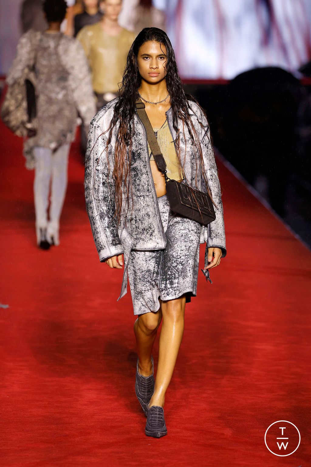 Fashion Week Milan Spring/Summer 2024 look 45 from the DIESEL collection 女装