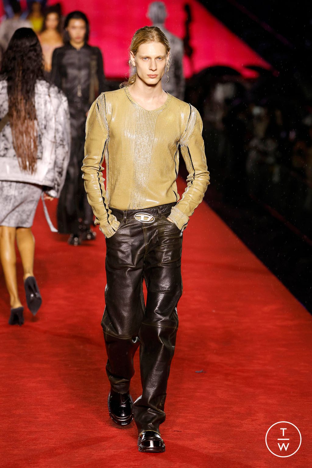 Fashion Week Milan Spring/Summer 2024 look 46 from the DIESEL collection womenswear