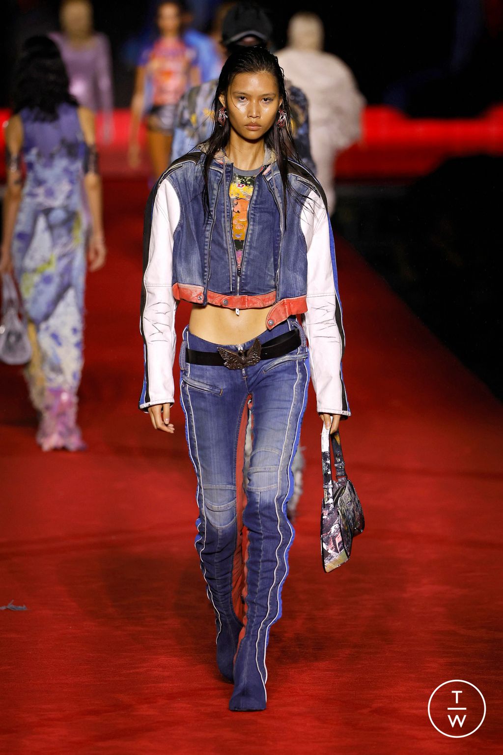 Fashion Week Milan Spring/Summer 2024 look 59 from the DIESEL collection womenswear