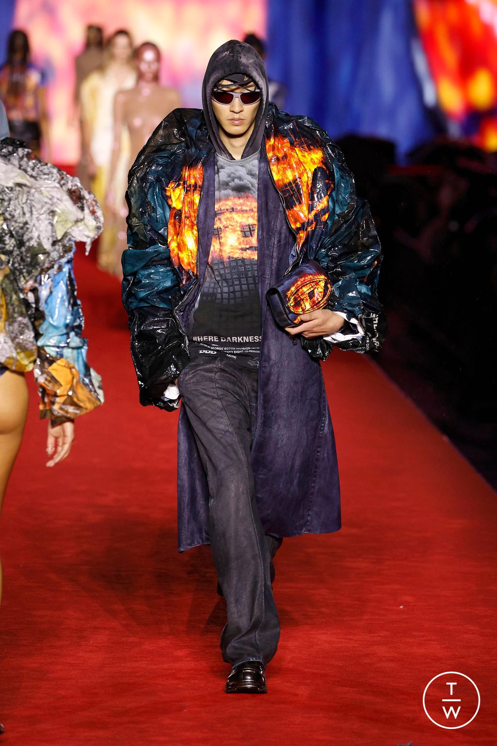Fashion Week Milan Spring/Summer 2024 look 64 from the DIESEL collection 女装