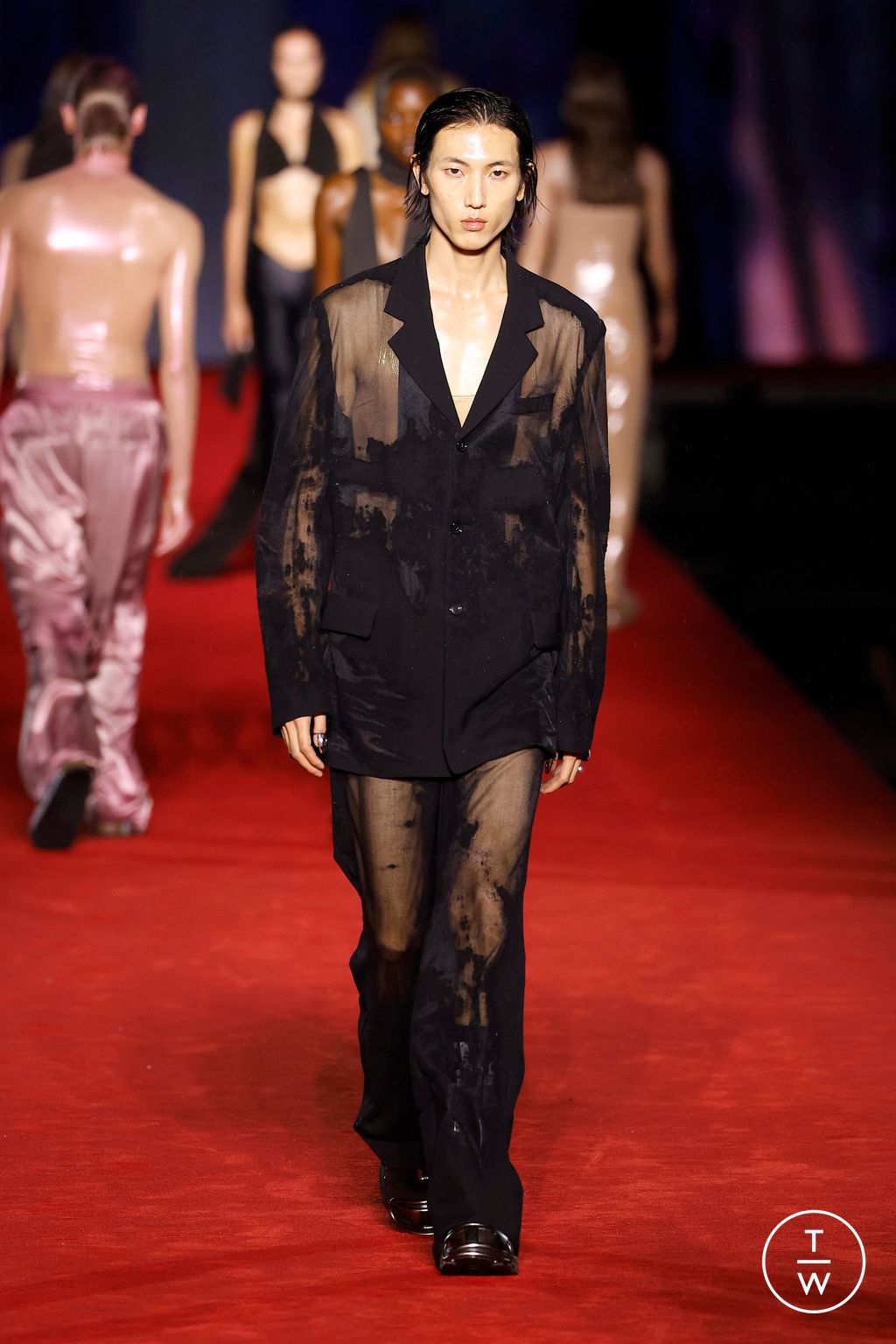 Fashion Week Milan Spring/Summer 2024 look 71 from the DIESEL collection 女装