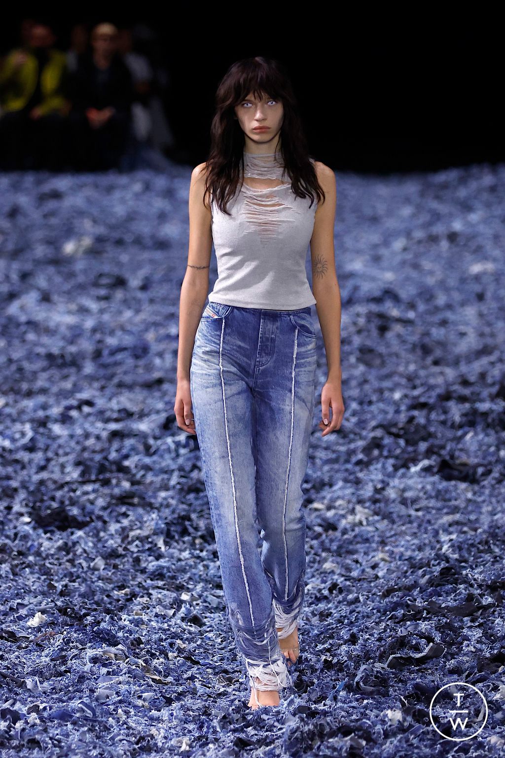 Fashion Week Milan Spring/Summer 2025 look 9 de la collection DIESEL womenswear