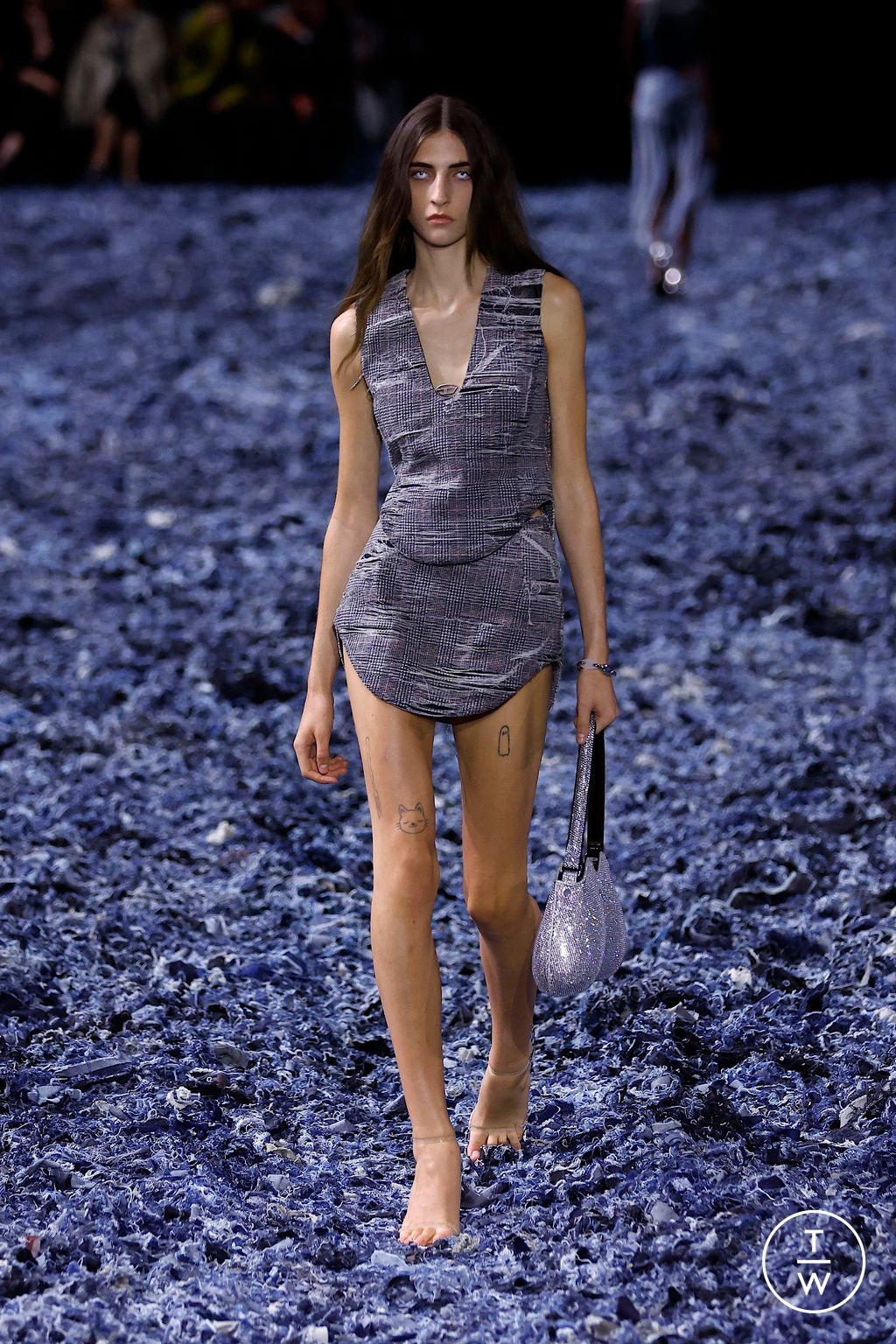 Fashion Week Milan Spring/Summer 2025 look 11 from the DIESEL collection 女装