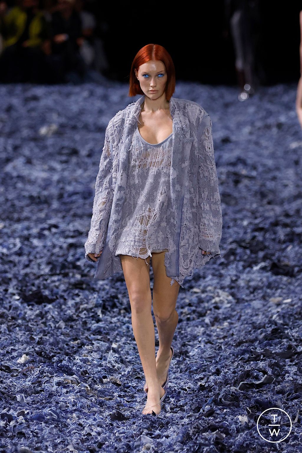 Fashion Week Milan Spring/Summer 2025 look 30 from the DIESEL collection 女装