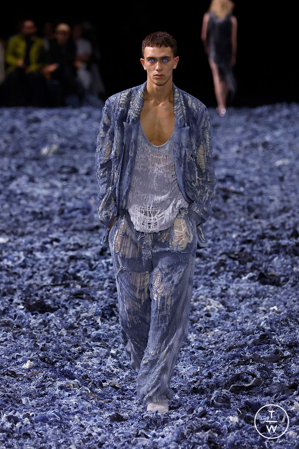 Fashion Week Milan Spring/Summer 2025 look 31 from the DIESEL collection 女装