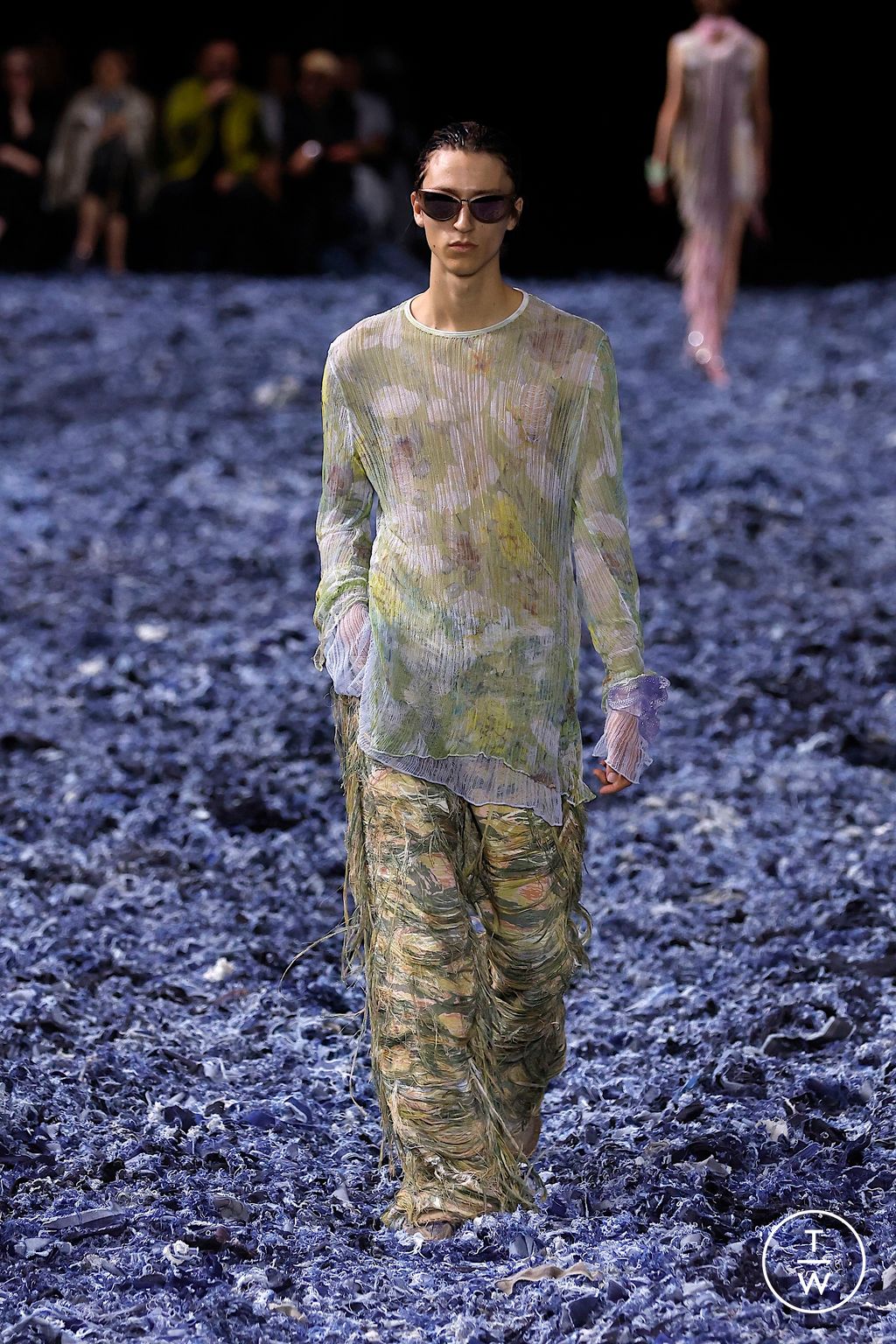 Fashion Week Milan Spring/Summer 2025 look 36 from the DIESEL collection 女装