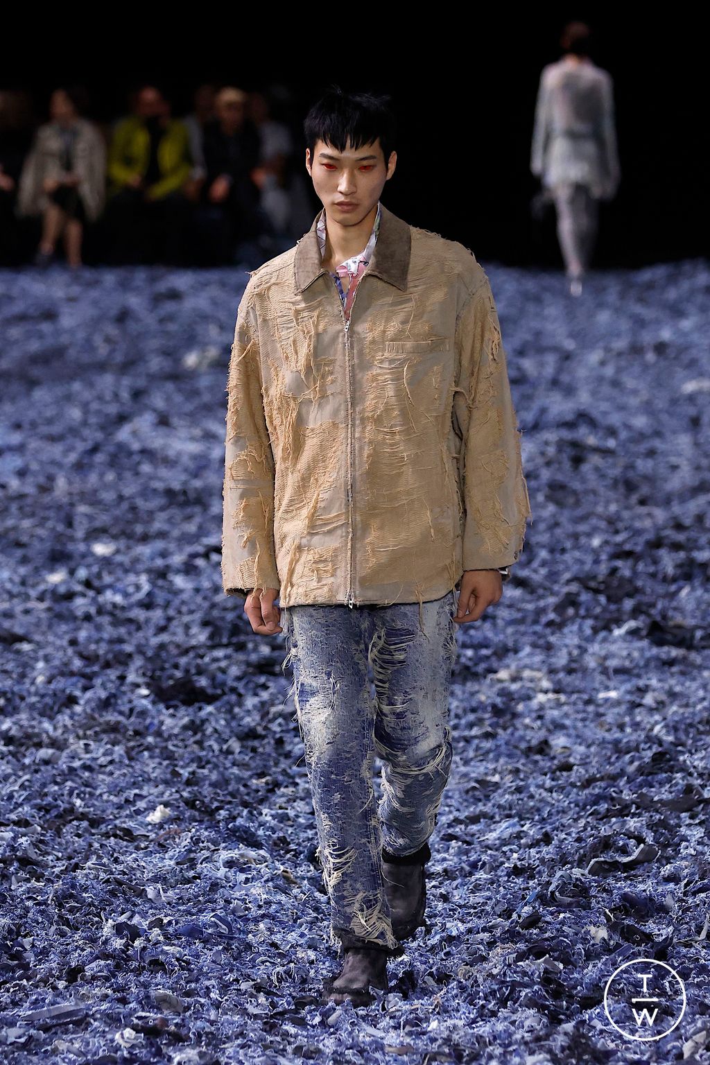 Fashion Week Milan Spring/Summer 2025 look 44 from the DIESEL collection 女装
