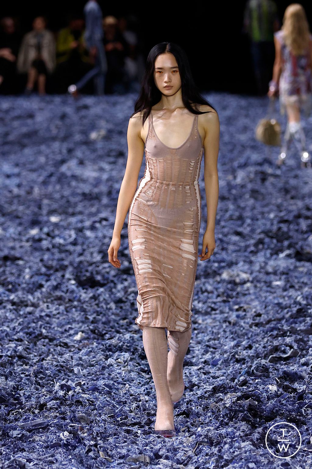 Fashion Week Milan Spring/Summer 2025 look 50 from the DIESEL collection womenswear