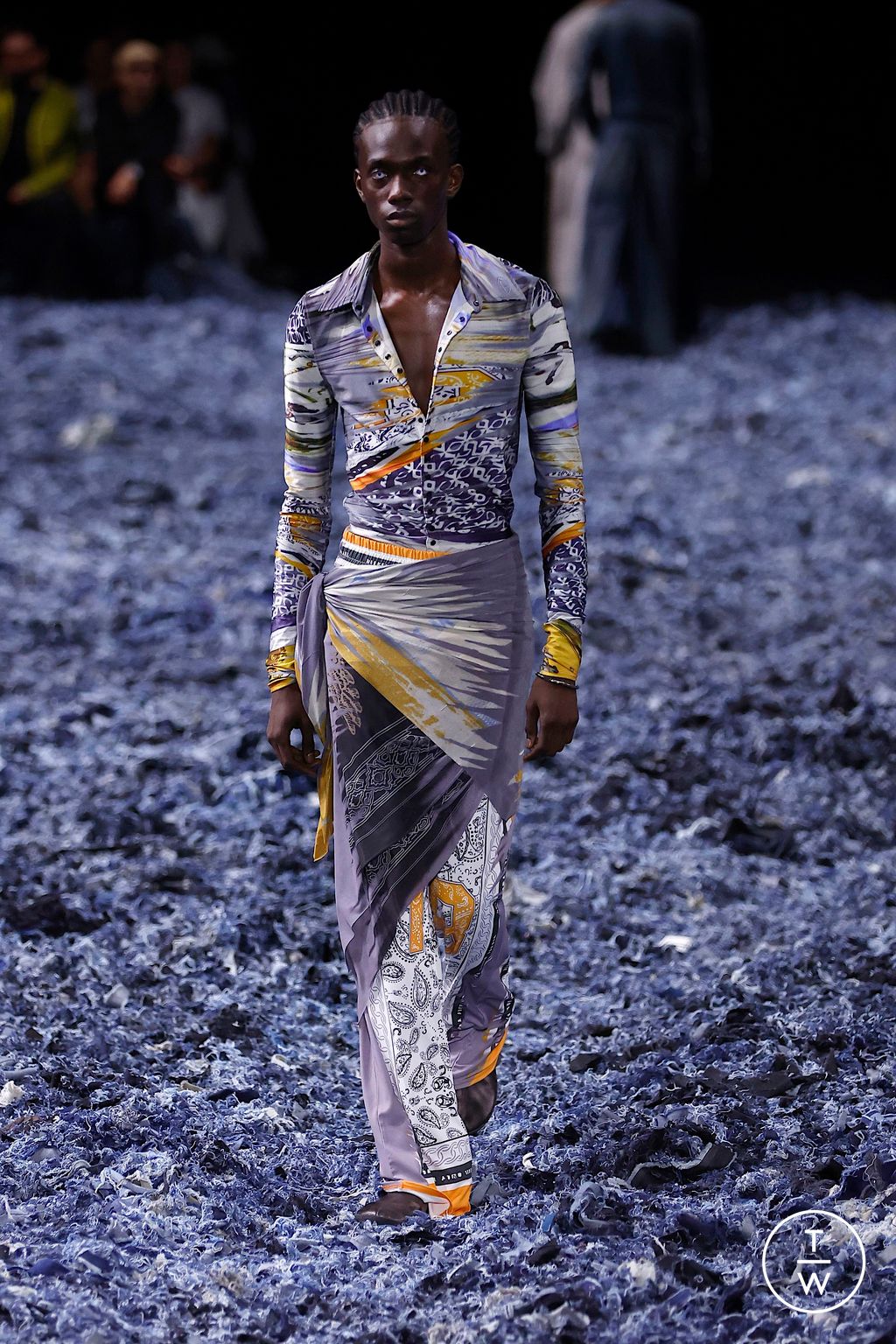 Fashion Week Milan Spring-Summer 2025 look 67 from the DIESEL collection womenswear