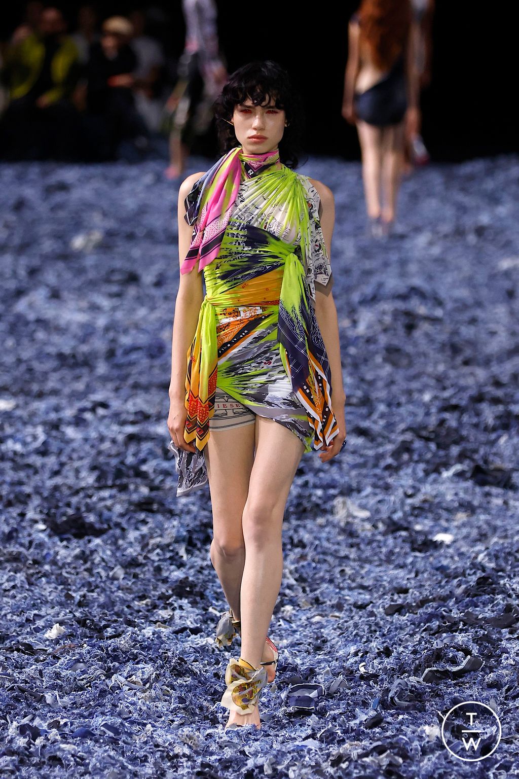 Fashion Week Milan Spring/Summer 2025 look 69 from the DIESEL collection 女装