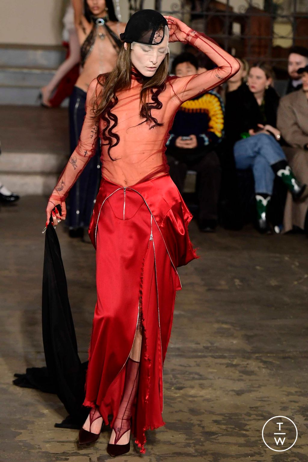 Fashion Week London Fall/Winter 2023 look 29 de la collection Dilara Findikoglu womenswear
