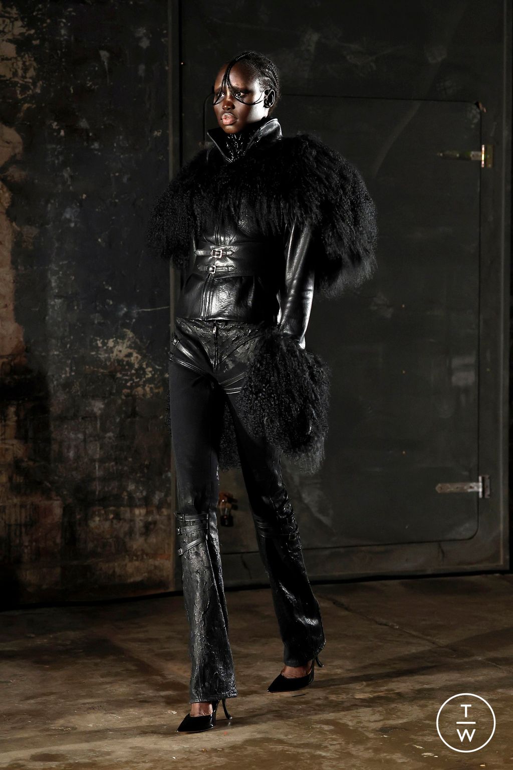 Fashion Week London Fall/Winter 2025 look 3 from the Dilara Findikoglu collection womenswear