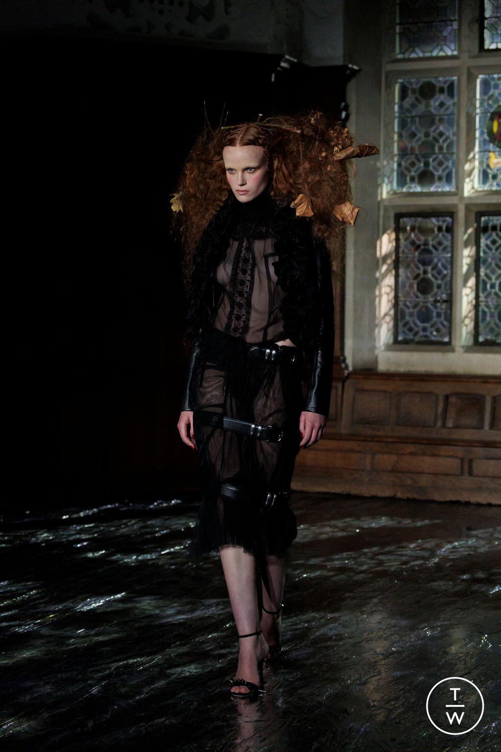 Fashion Week London Spring/Summer 2026 look 11 from the Dilara Findikoglu collection womenswear