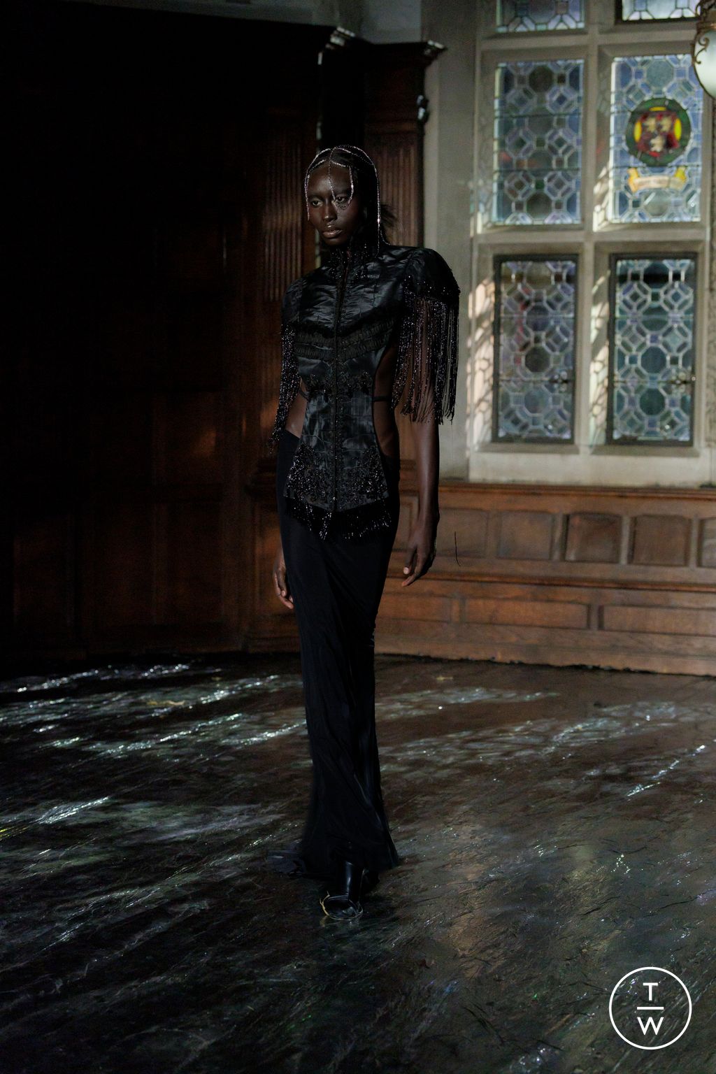 Fashion Week London Spring/Summer 2026 look 16 from the Dilara Findikoglu collection womenswear