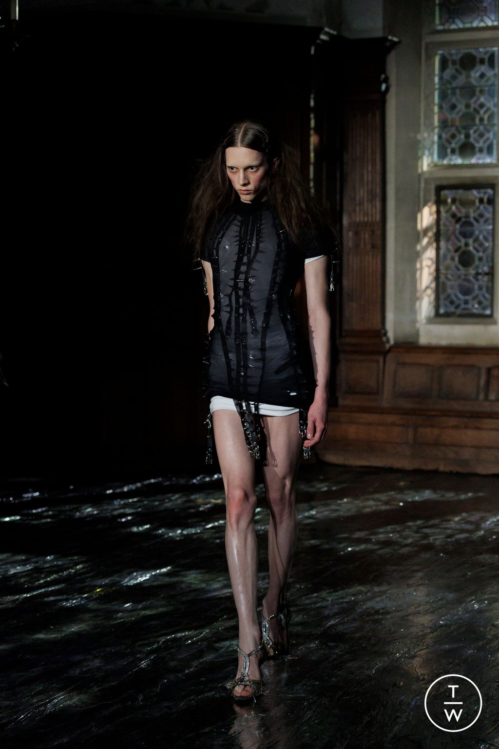 Fashion Week London Spring/Summer 2026 look 19 from the Dilara Findikoglu collection womenswear