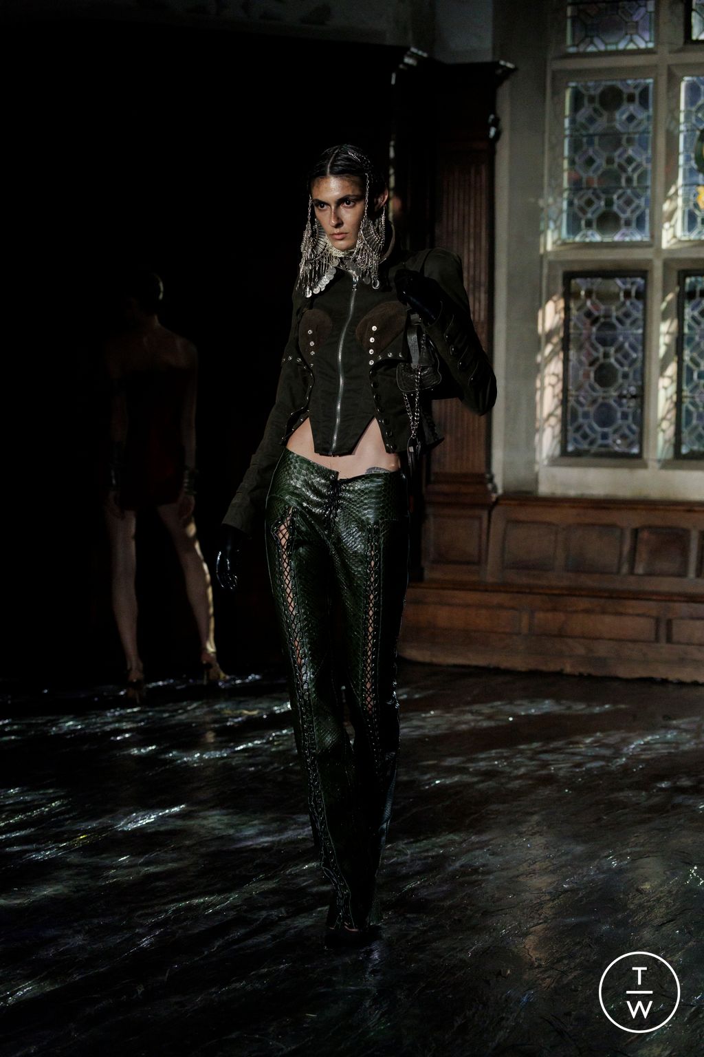 Fashion Week London Spring/Summer 2026 look 22 from the Dilara Findikoglu collection womenswear