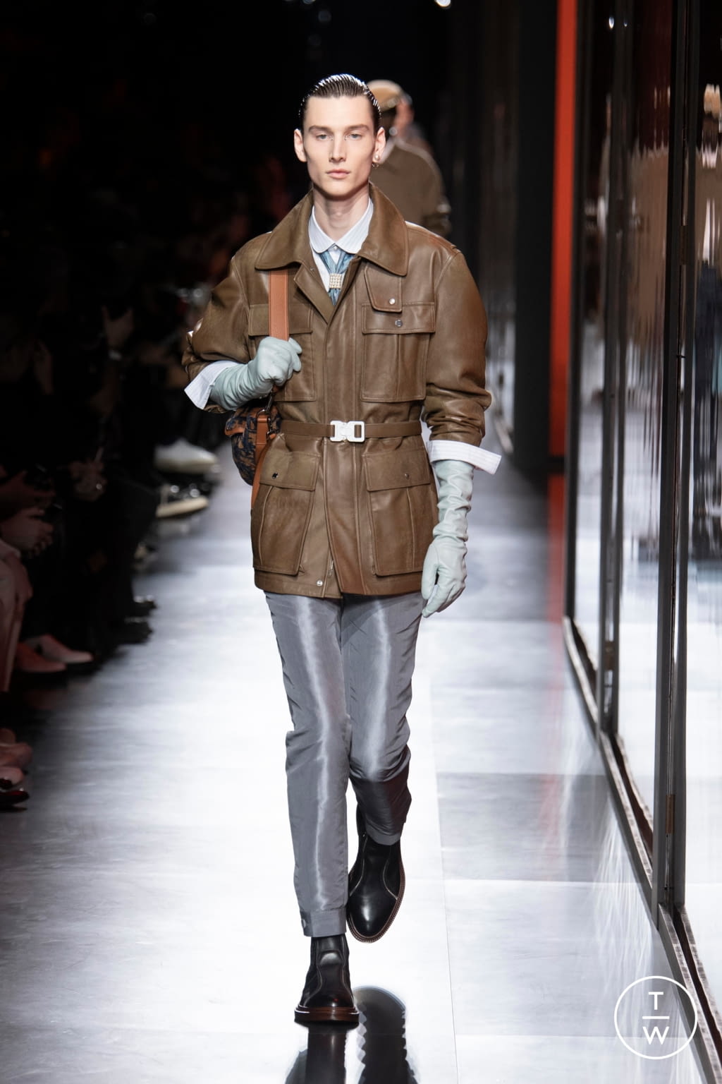Fashion Week Paris Fall/Winter 2020 look 33 de la collection Dior Men menswear