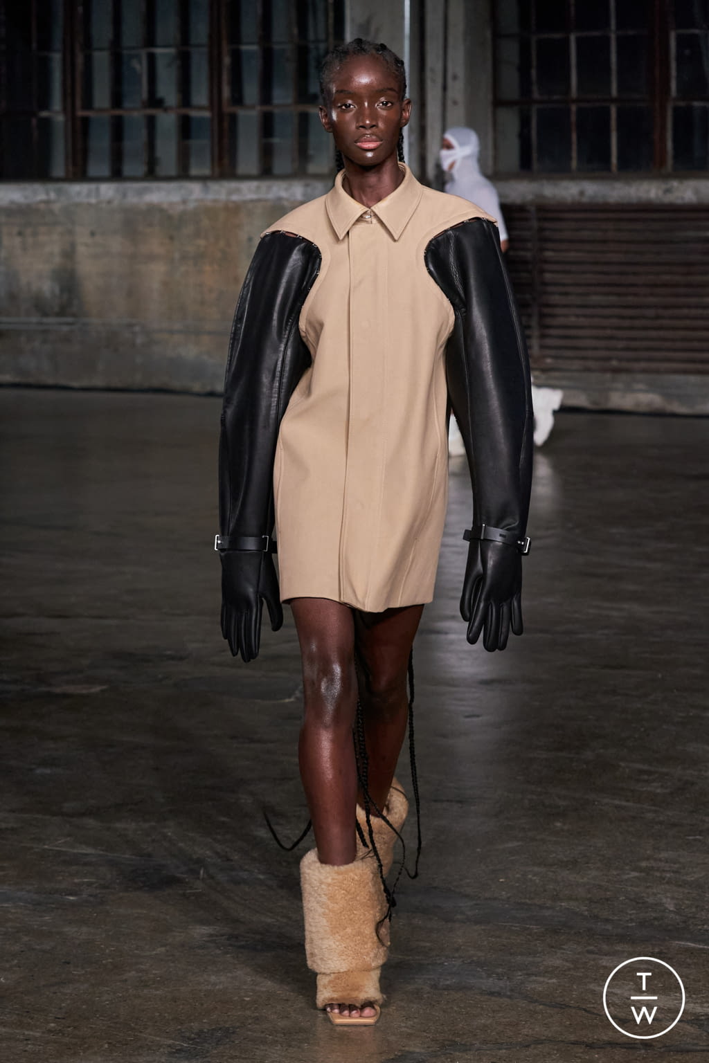Fashion Week New York Fall/Winter 2022 look 4 de la collection Dion Lee womenswear