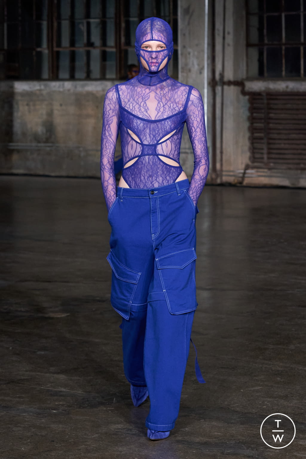 Fashion Week New York Fall/Winter 2022 look 14 from the Dion Lee collection womenswear