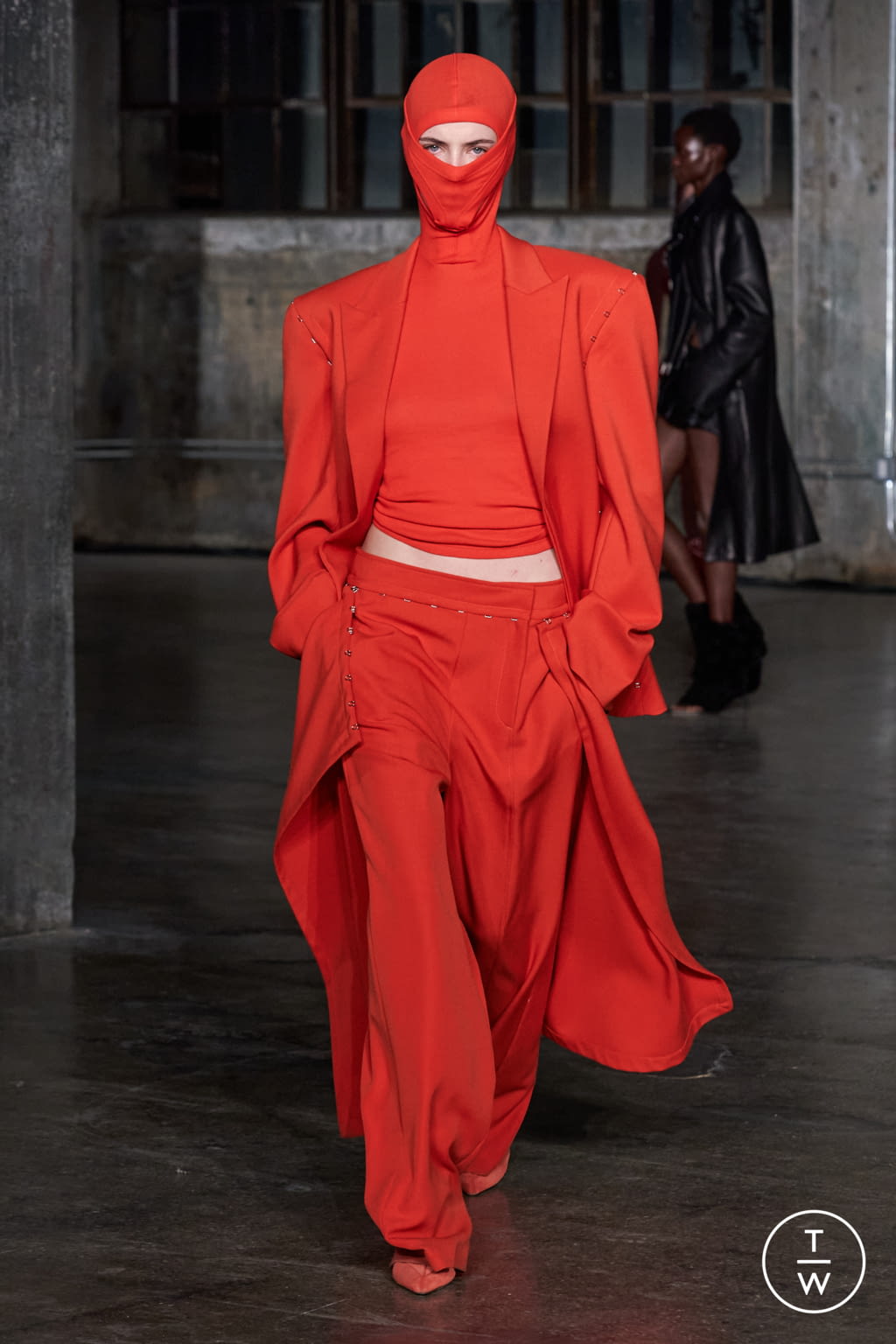Fashion Week New York Fall/Winter 2022 look 23 from the Dion Lee collection womenswear