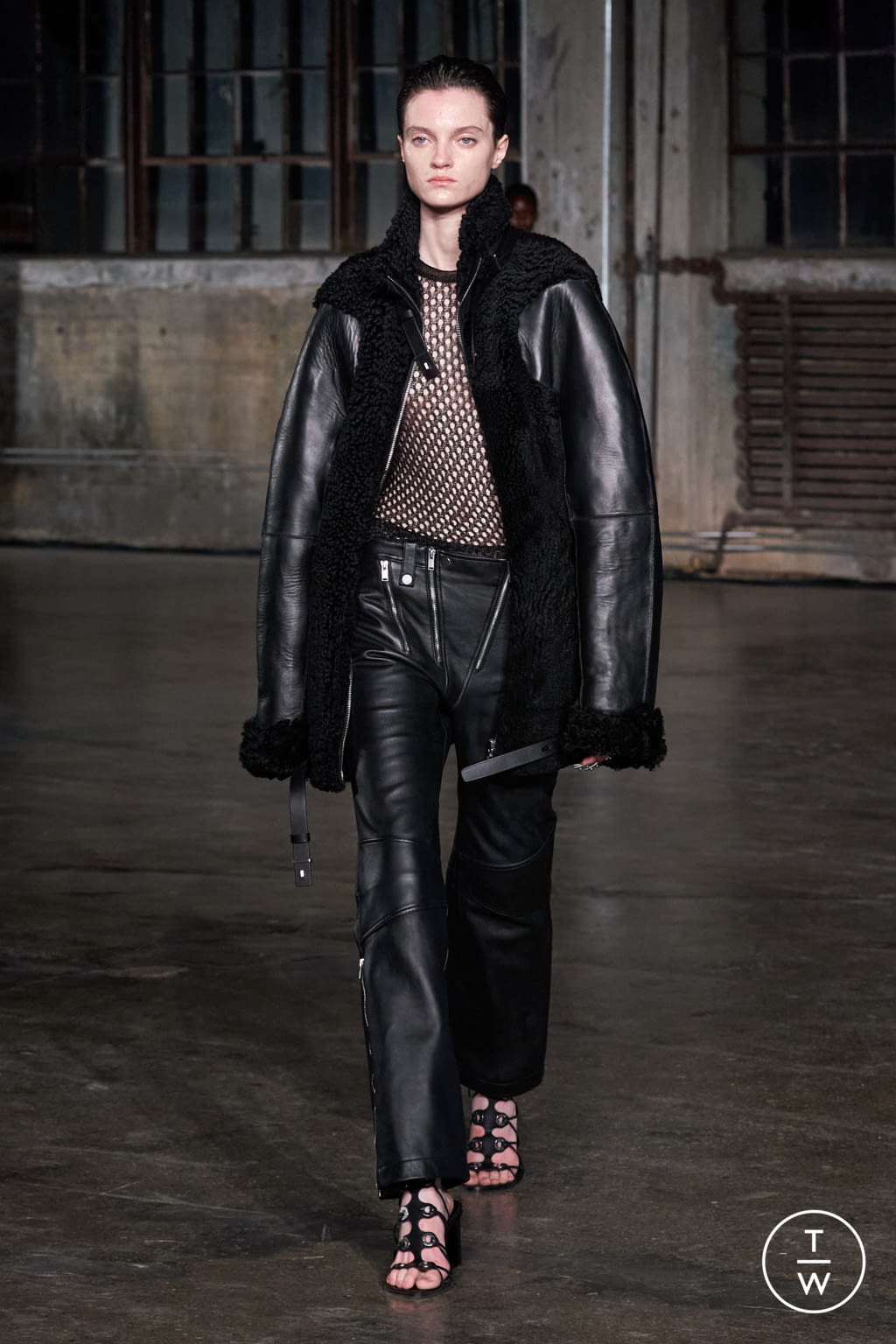 Fashion Week New York Fall/Winter 2022 look 28 from the Dion Lee collection womenswear