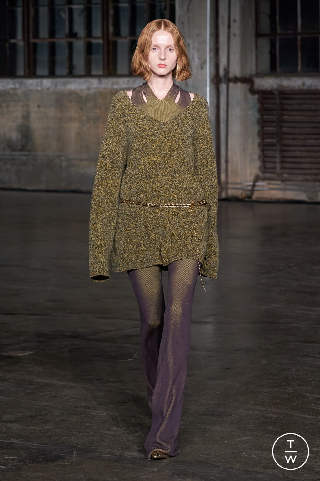 Fashion Week New York Fall/Winter 2022 look 38 from the Dion Lee collection womenswear