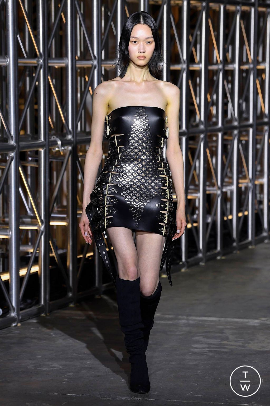 Fashion Week New York Fall/Winter 2023 look 5 from the Dion Lee collection 女装