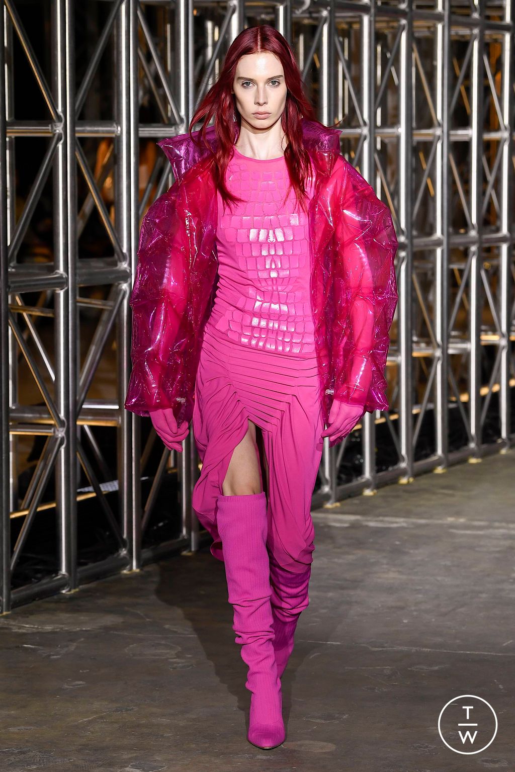 Fashion Week New York Fall/Winter 2023 look 28 de la collection Dion Lee womenswear