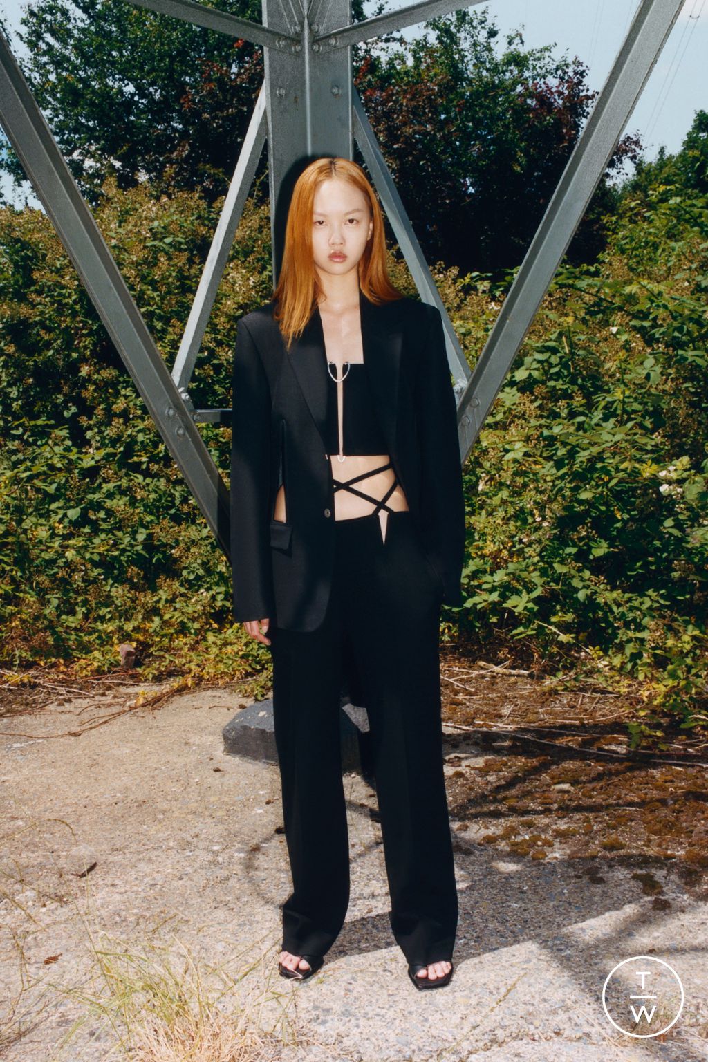 Fashion Week New York Resort 2023 look 7 from the Dion Lee collection 女装
