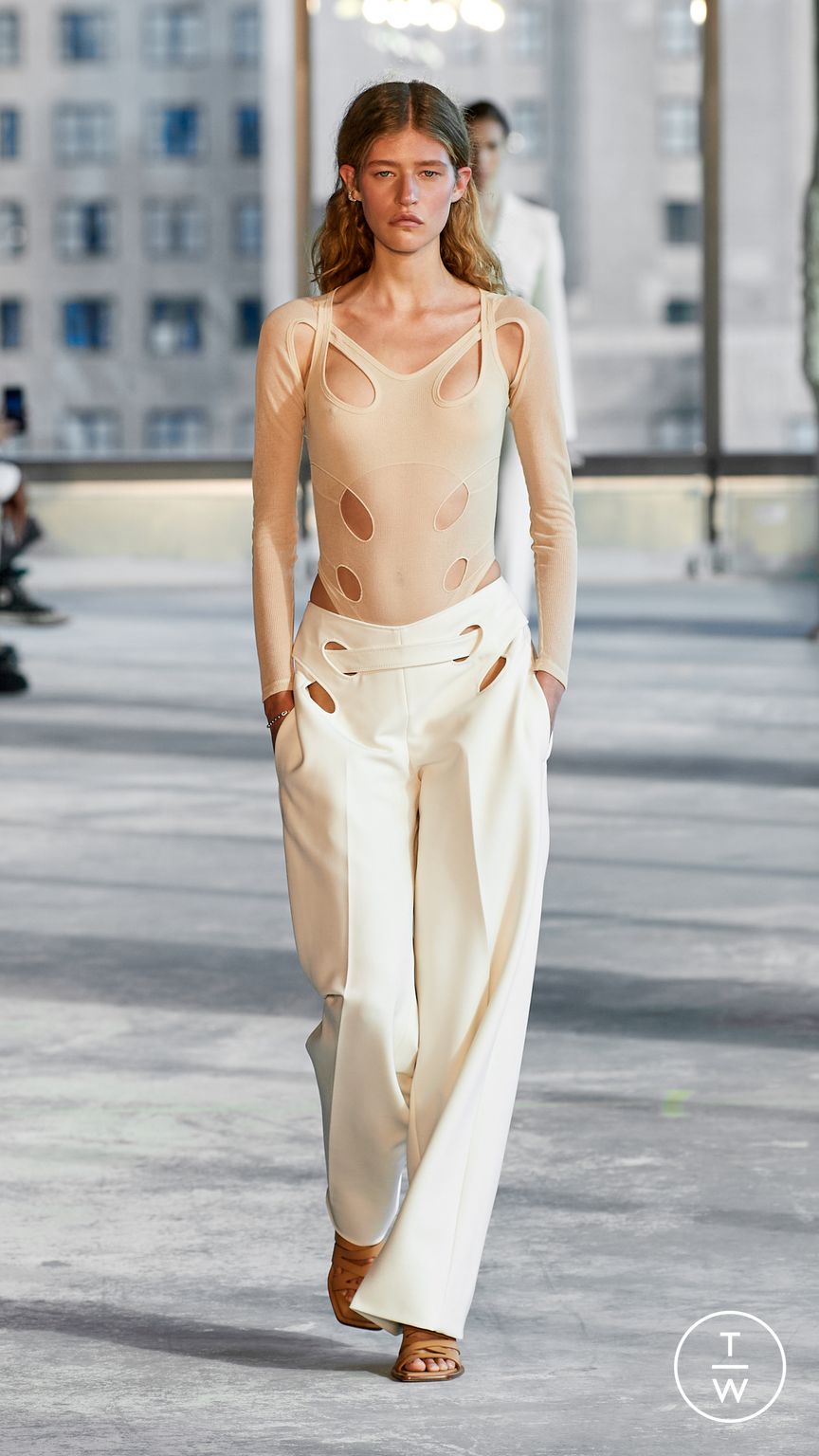 Fashion Week New York Spring/Summer 2023 look 2 from the Dion Lee collection womenswear