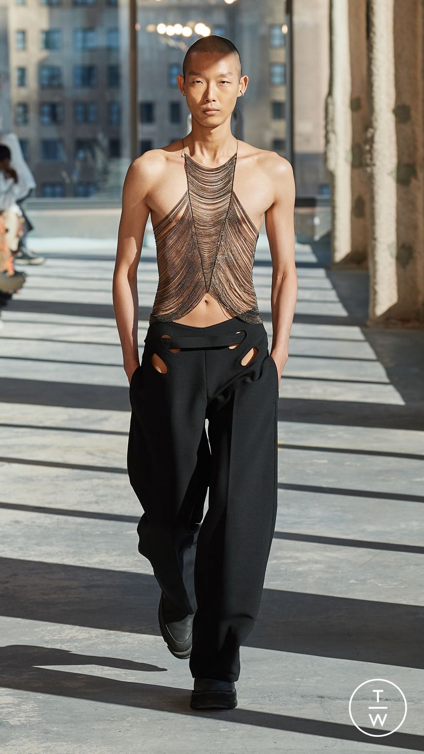 Fashion Week New York Spring/Summer 2023 look 45 from the Dion Lee collection womenswear