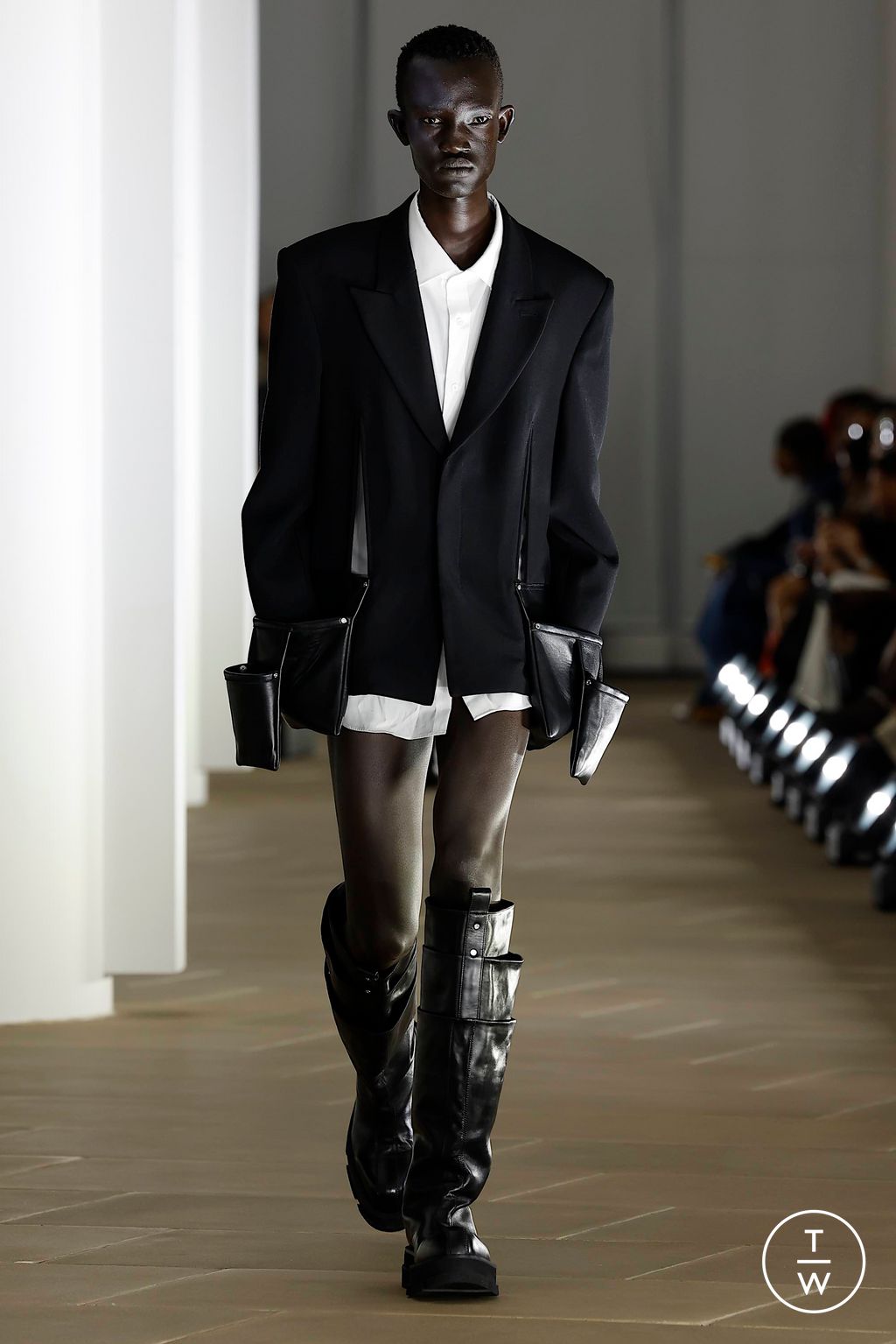 Fashion Week New York Spring/Summer 2024 look 2 from the Dion Lee collection womenswear