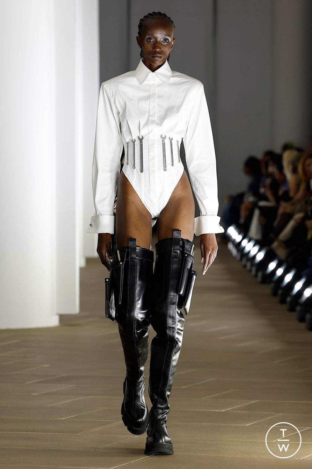 Fashion Week New York Spring/Summer 2024 look 3 from the Dion Lee collection womenswear