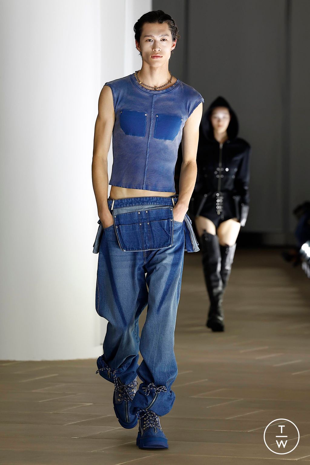 Fashion Week New York Spring/Summer 2024 look 10 from the Dion Lee collection 女装